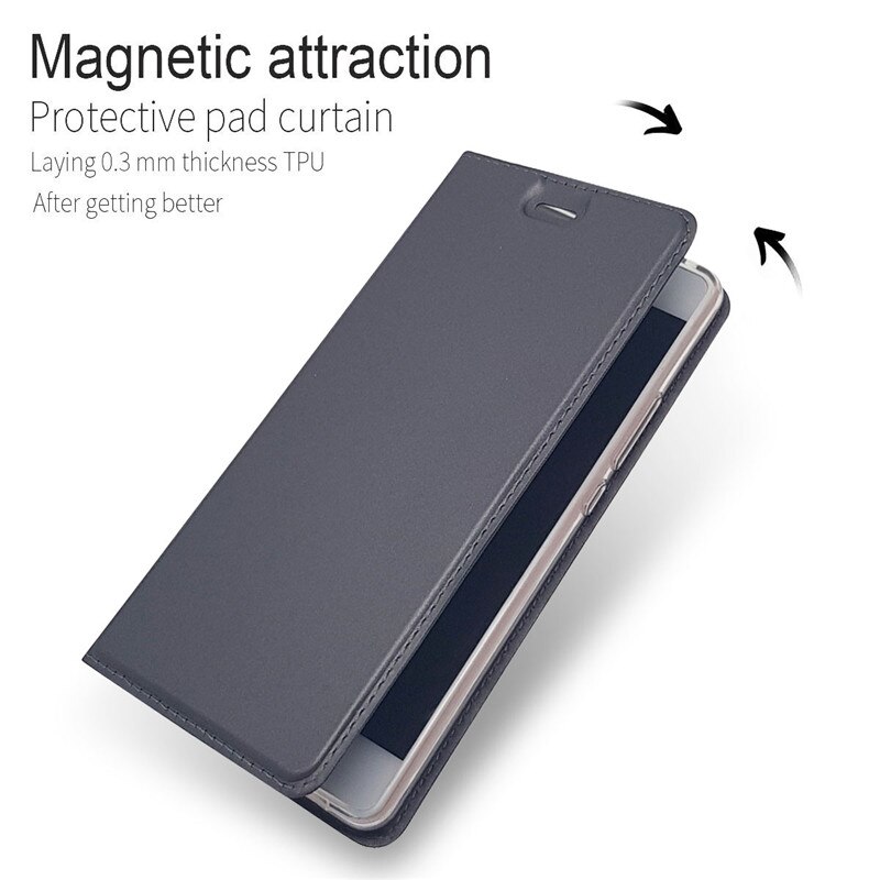 P9 Lite Lederen Case op voor Fundas Huawei P9 Lite Case voor Coque Huawei P 9 lite Cover Magneet Flip portemonnee Telefoon Gevallen Vrouwen Mannen