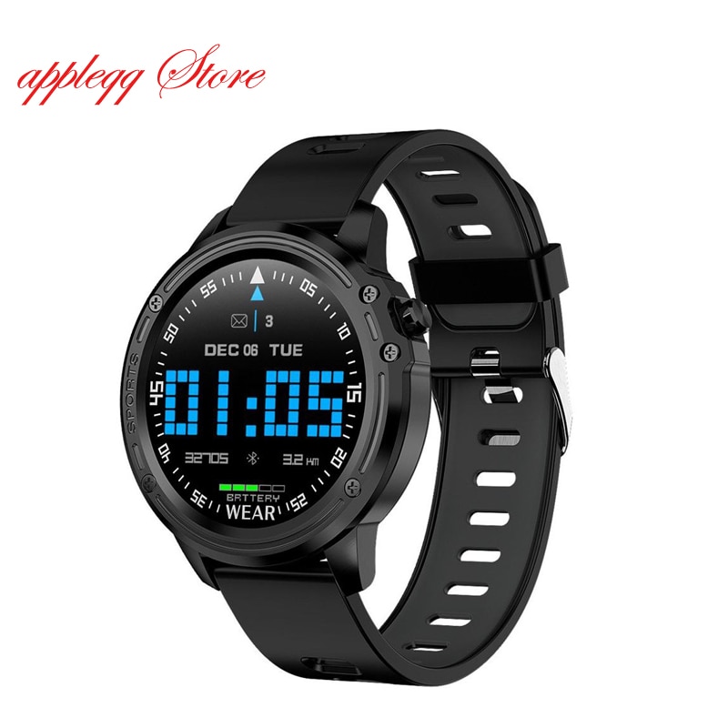 L8 Smart Horloge Mannen Fitness Tracker Hartslag Bloeddruk Monitoring Smart Armband Ip68 Waterdichte Sport Smartwatch