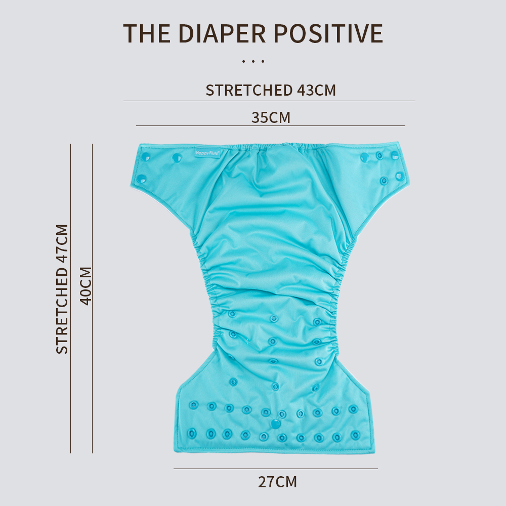 Happyflute Ecological Diapers Washable Reusable Baby Panties Toddler Cloth Diaper Fit 8-20kg Baby