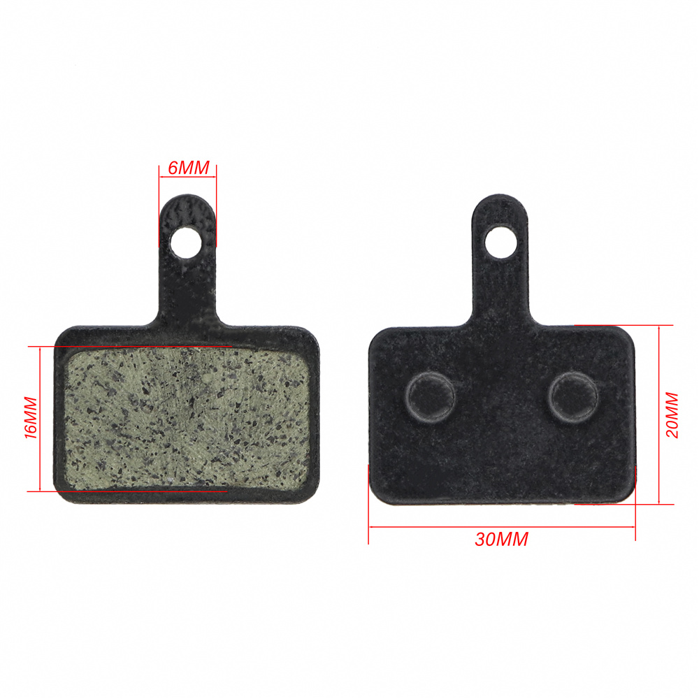 2 pares B01S pastillas de freno de disco de freno de almohadillas para Shimano MT200/315/355/395/446 piezas de bicicleta Replacem