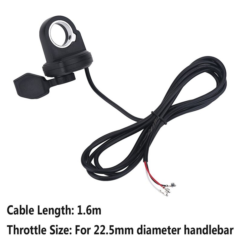 Elektrische scooter duimgashendel snelheidsregeling, gaspedaal duim vinger trekker gashendel voor elektrische fiets scooter e-bike