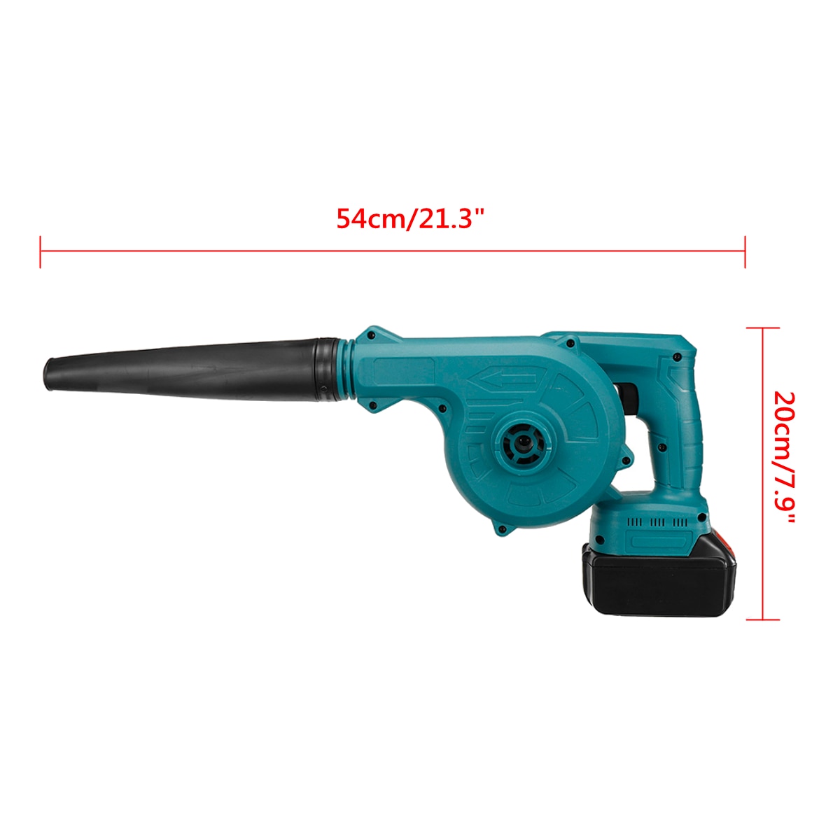 128VF 19800mAh Garden Cordless Blower Vacuum Clean Air Blower for Dust Blowing Dust Computer Collector Hand Operat Power Tool