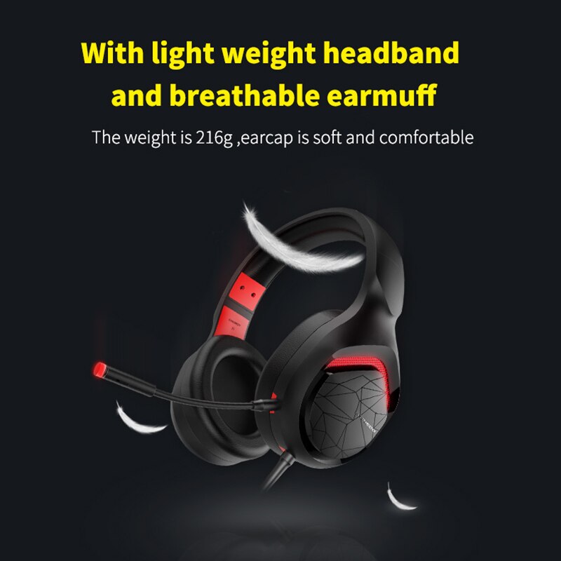 Somic GS301 Stereo Wired Gaming Headphones over Ear with Mic Voice Control for Laptop Computer Gamer Bass Effect(USB 7.1)