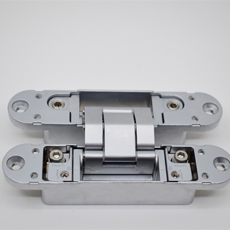 180 degree zinc alloy 3d adjustable concealed door hinges for wooden door 140*30MM 60KG for 2 hinges
