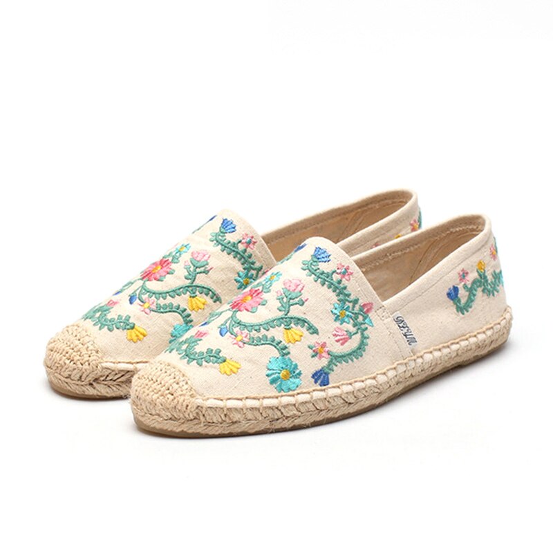 platte espadrilles