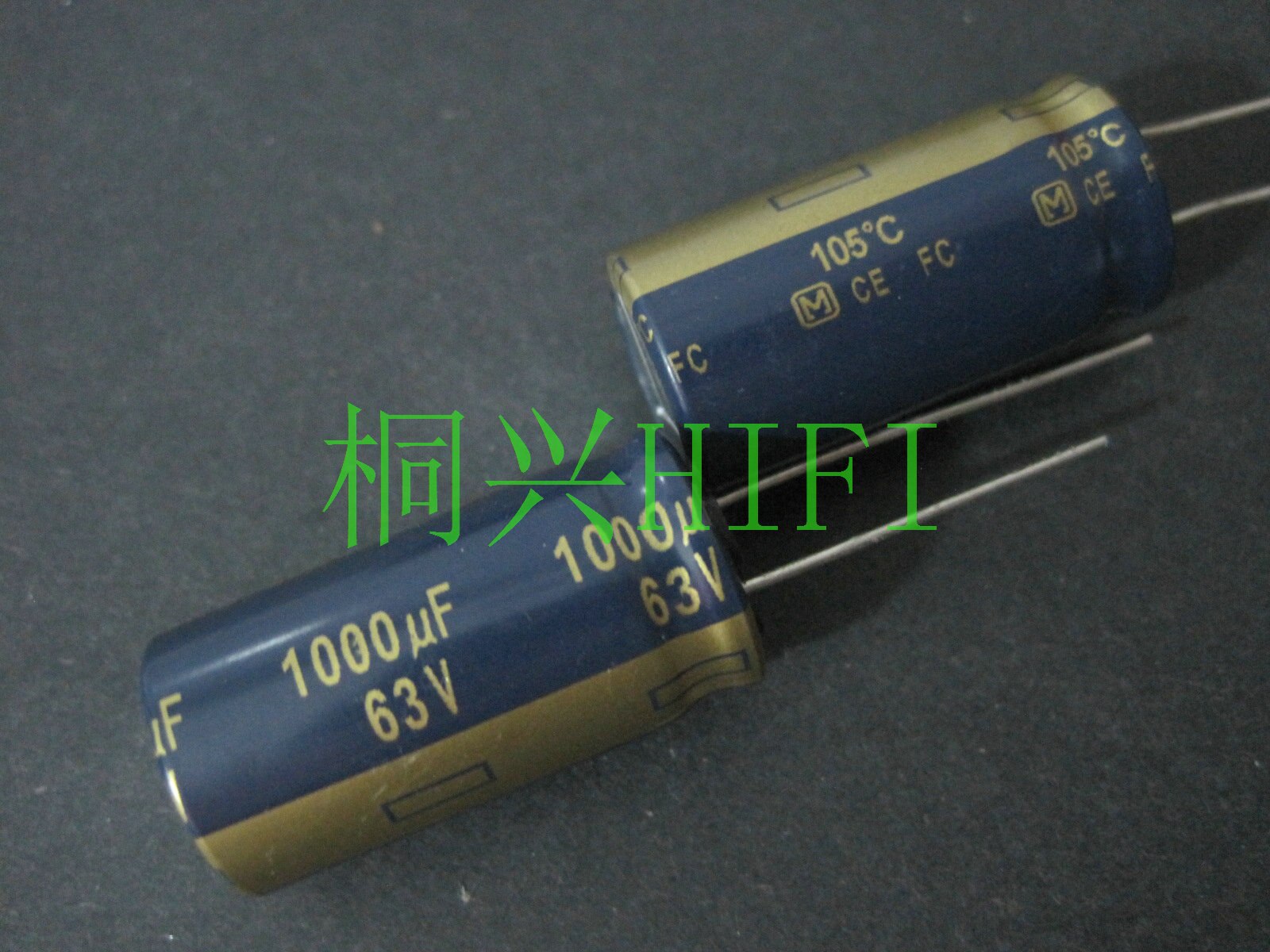 Nichicon Elko Low ESR UPM1J102MHD 105° 1000uF 63V 27mR 16x40mm RM7,5 [4 pcs] #B3