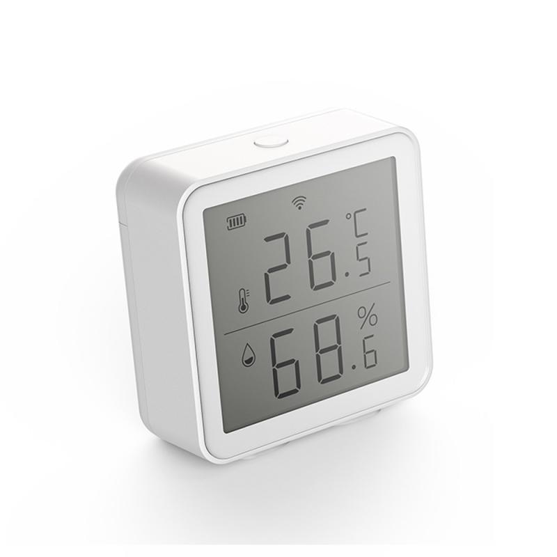 Tuya WIFI Temperature And Humidity Sensor With LCD Screen Indoor Temperature And Humidity Abnormal Sensor Smart Home