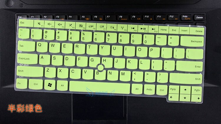 Silicone Gel Keyboard Protector Cover Skin for Lenovo Thinkpad X1 Carbon: Green