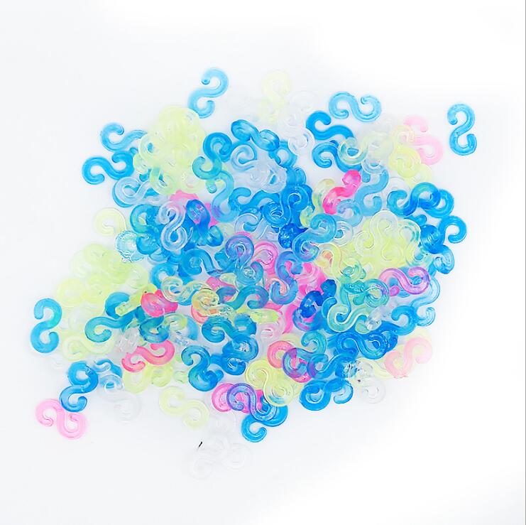 600 Stuks 15 Kleuren Diy Rainbow Color Rubber Band Armband Geschenkdoos Kleine Weven Machines Breien Speelgoed