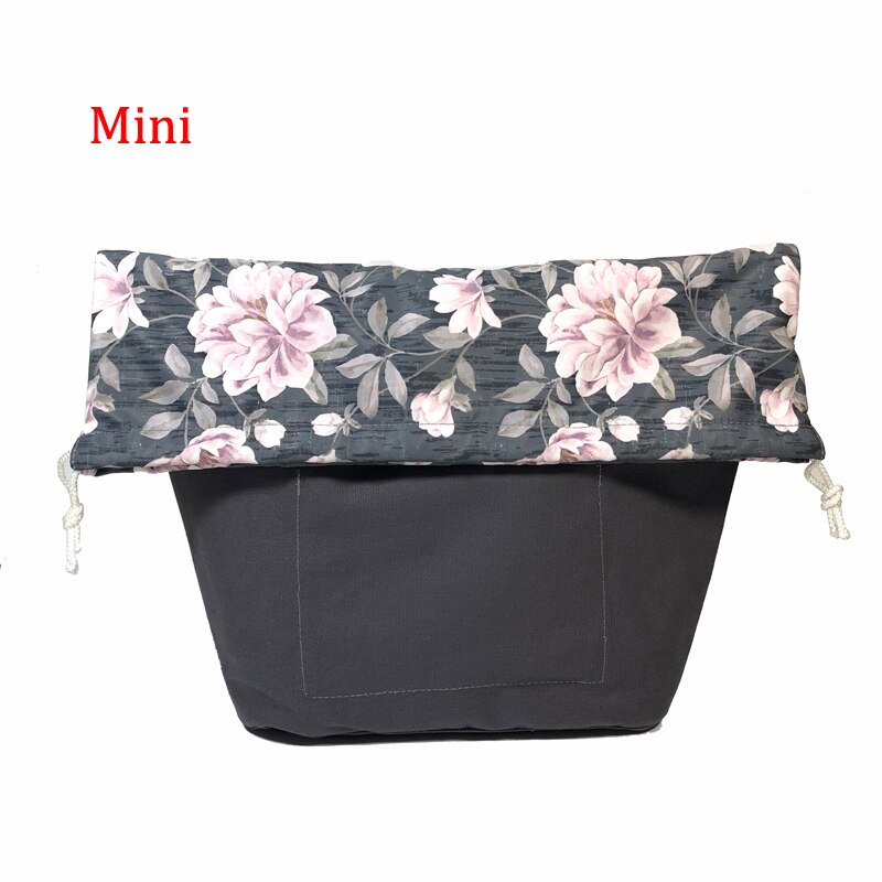 Mini Klassieke Trekkoord Coating String Voering Binnenzak Voor Klassieke Mini Obag Insert Met Innerlijke Voor Eva O Bag Handtas: Mini Size 3