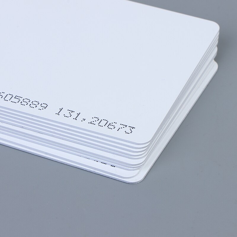 10 Stuks Rfid Card EM4100 Tk4100 Toegangscontrole Card Keyfob Rfid Tag Tags Sticker Aanwezigheid Smart Id Dunne Kaart