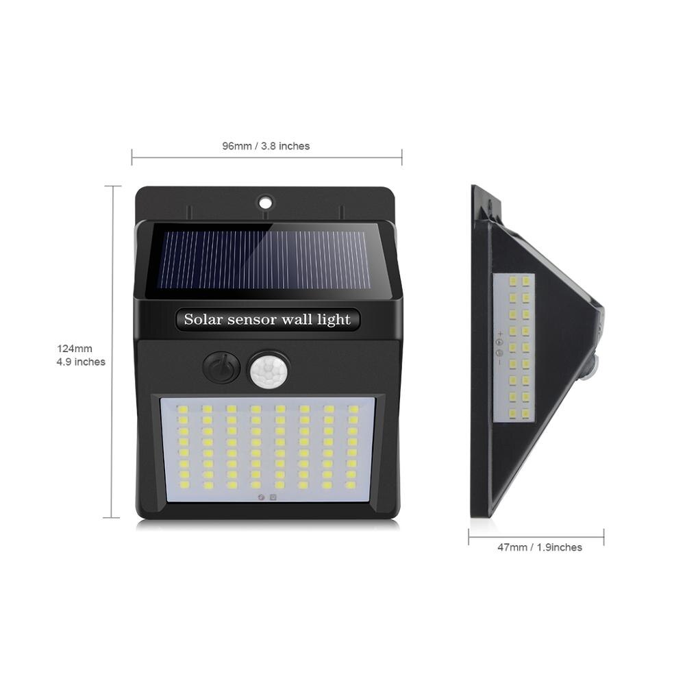 Solar Rechargeable Solar light LED Solar lamp Spotlight Outdoor Garden Wall light Motion Sensor Smart Street Garland Yard lights