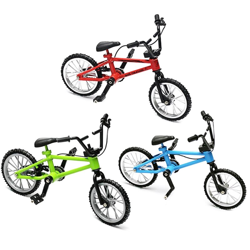 Mini Vinger Bmx Speelgoed Mountainbike BMX Fiets Vinger Speelgoed Creatieve Spel Pak Kinderen Volwassen Speelgoed Voor Kinderen