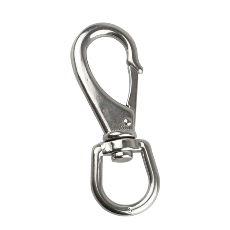 Rvs Kogelstangkop Snap Haken Duiken Clips Lente Haak Voor Vogel Feeders, Huisdier Kettingen, hond Tie-Out Kabel, Sleutelhanger