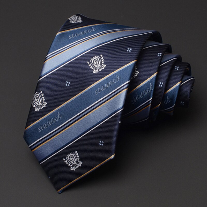 Neue 7CM Gestreiften Krawatten Für Frauen &amp; Männer Business Arbeit Krawatte Casual Student Neck krawatte Mit Box: HZ715