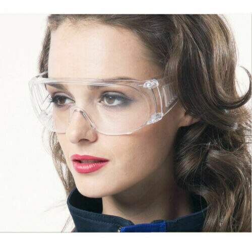 Chemistry Lab Protective Eye Goggles Safety Transparent Glasses Normal Anti Fog Dust Protection Fully Sealed
