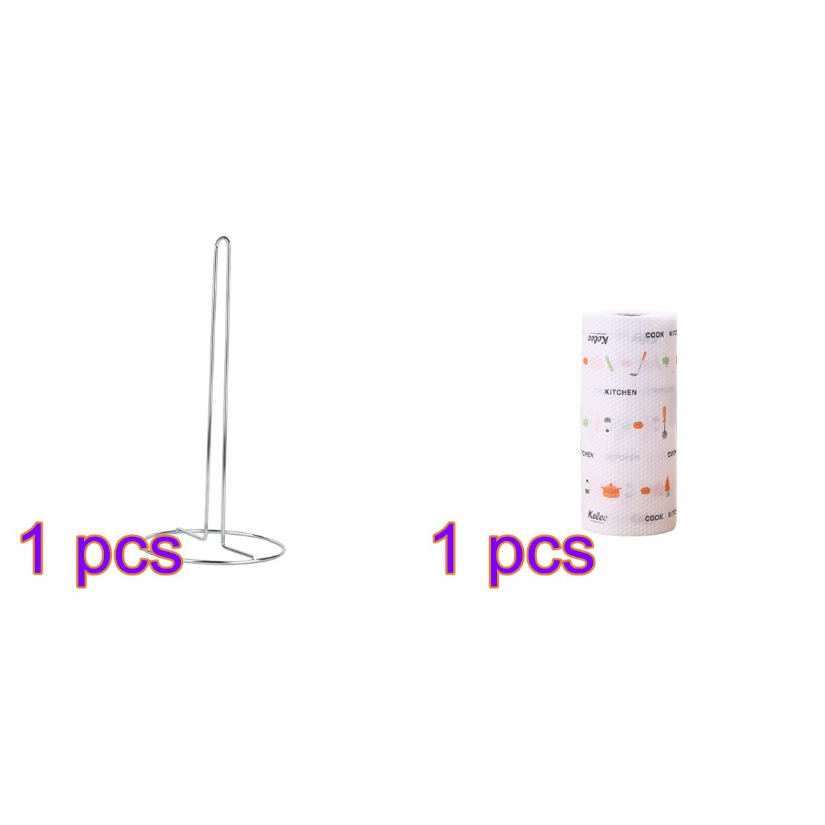 con Supporto di Carta Usa E Getta Tovagliolo di Carta Assorbente Olio Canovaccio di Carta Assorbente Piatto Asciugamani Panno di Tovaglia Straccio Da Cucina: titolare con carota