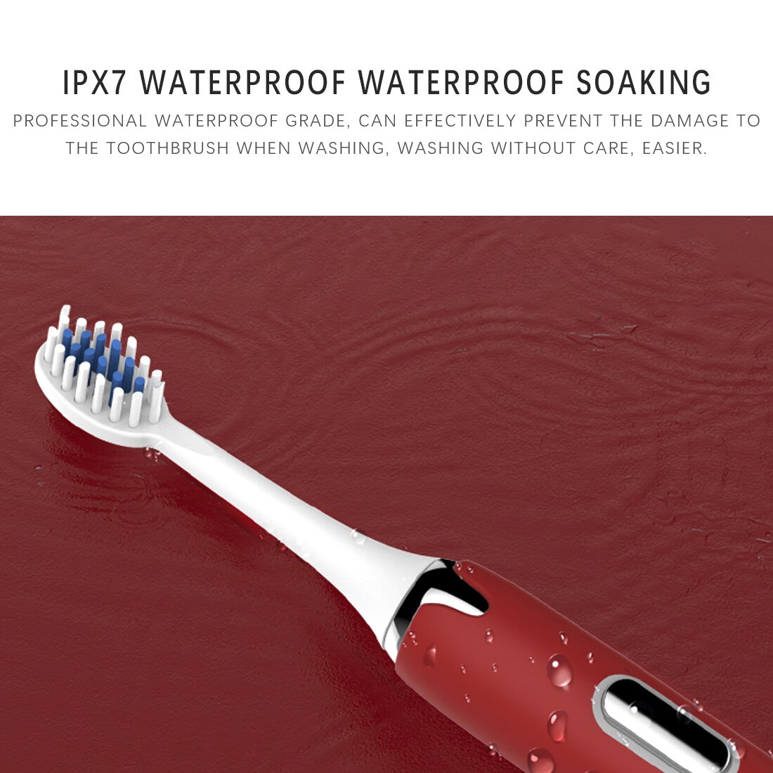 Electric Toothbrush Ultrasonic Sonic Teeth Brush Deep Cleaning Ultrasonic Automatic smart toothbrush rechargeable waterproof