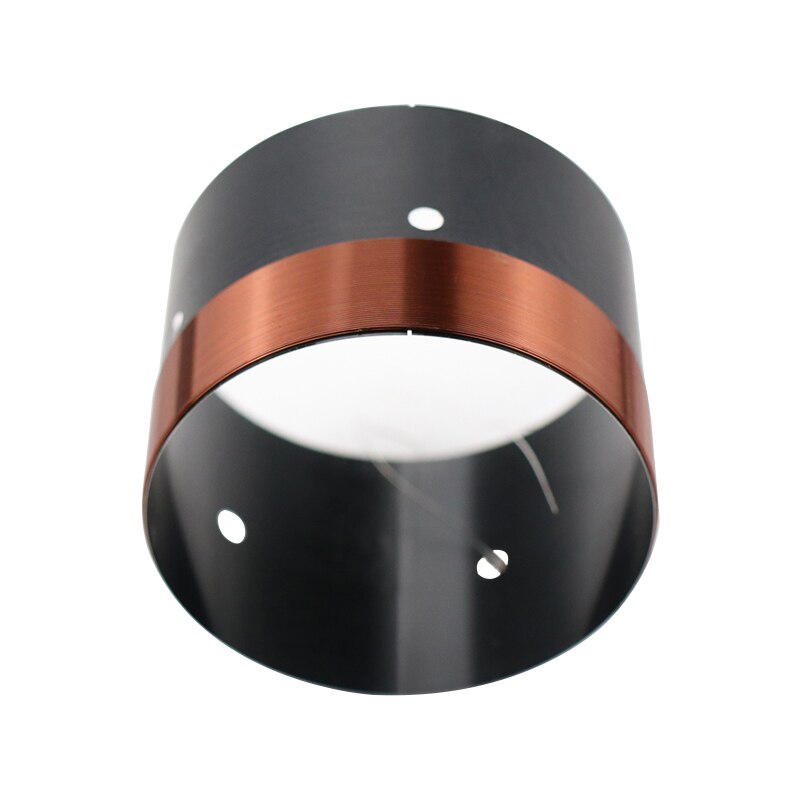 76 millimetri Contrabbasso Bobina 6Ohm Due Strati di Alluminio Nero di Scheletro Fili di Rame 500W-680W Ad alta potenza Bobina Per Woofer Altoparlante 2pcs