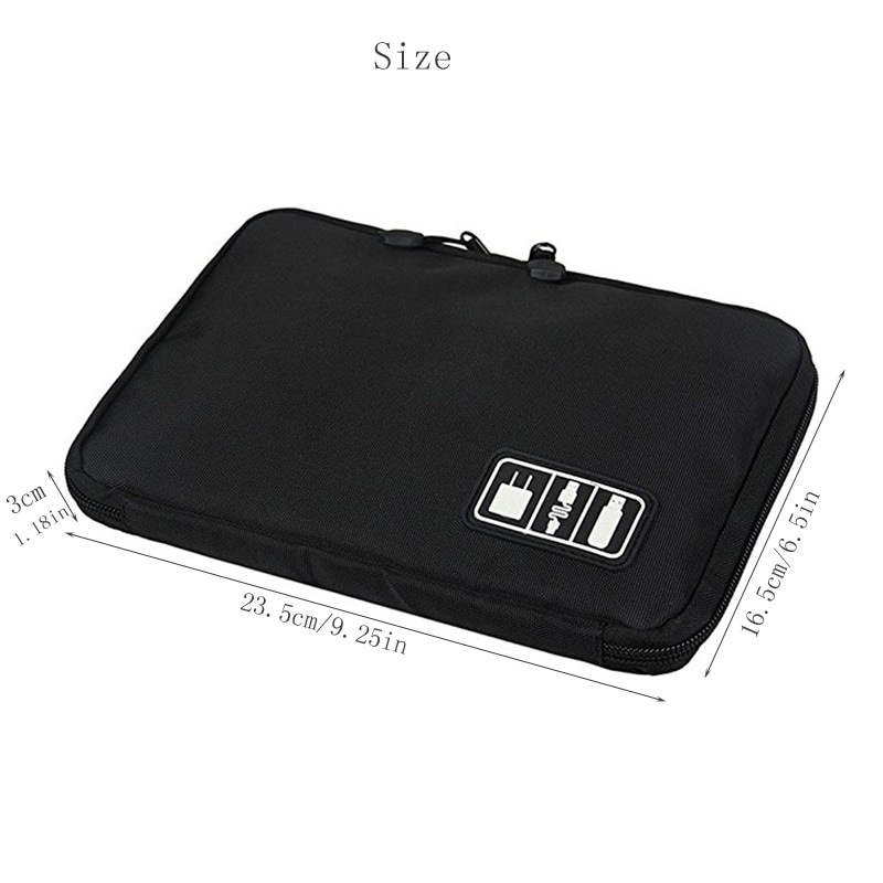 Digital Bag,Travel Data Lines Bag,Electronics Accessories Travel Organizer Bag Case for Chargers Cables Earphone