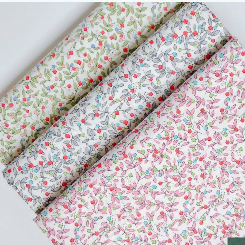 160x50cm Small flower pattern 100% cotton twill fabric printing cloth handmade bedding fabric
