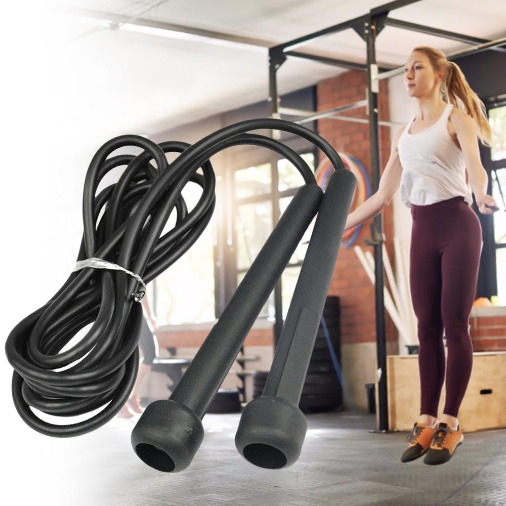 Justerbar hopprep lager hoppning aerob träning boxning lager hastighet fitness utrustning hopprep utbildning