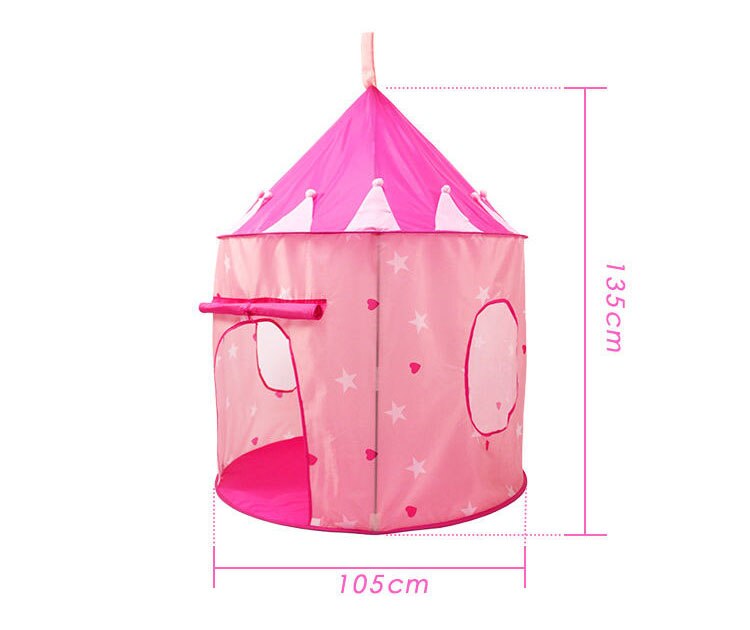 Portatile Tenda dei bambini tepee I Bambini della Casa del Gioco wigwam Ragazze di Campeggio Esterna Tenda bambino Gioco di Grandi Dimensioni Astuccio Regalo Di Natale Tende