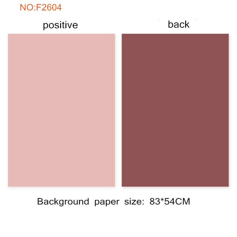 Morandi couleur Double face tir fond tissu couleur Pure fond papier ins vent NetRed décoration photographie accessoires: F2604