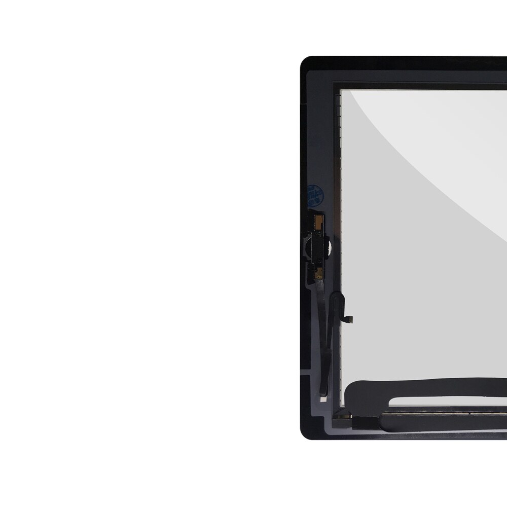 Para ipad 4 tela digitador da tela de toque vidro a1416 a1430 a1403 a1458 a1459 a1460 painel com botão chave