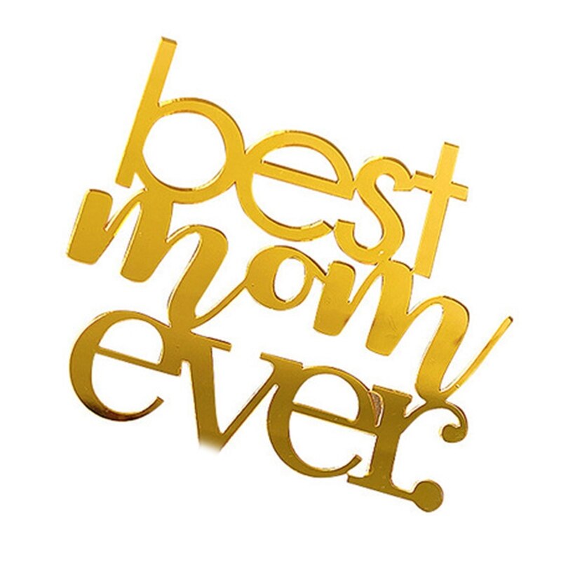 Best Mom Ever Letters Metal Cutting Dies Stencil DIY Scrapbooking Embossing Mothers Day Paper Card Album Template Mold 101A