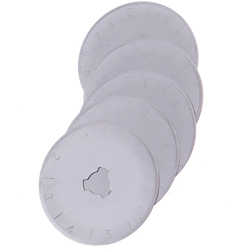 2/5pcs 28mm Rotary Cutter Blades Sharp Leather Blade Replacement Blade Fits For OLFA Fiskars DAFA Truecut Cutter Patchwork Tool