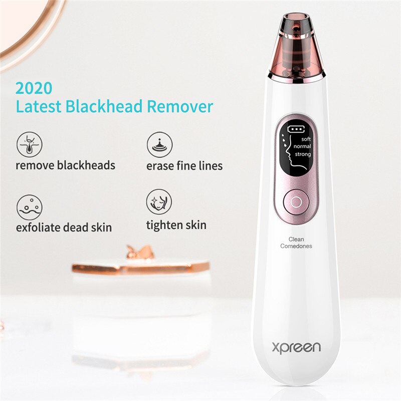 Blackhead Remover Vacuum Pore Cleaner Face Skin Care Suction Black head Black Dots Blackheads Pimples Removal Deep Cleaning Tool