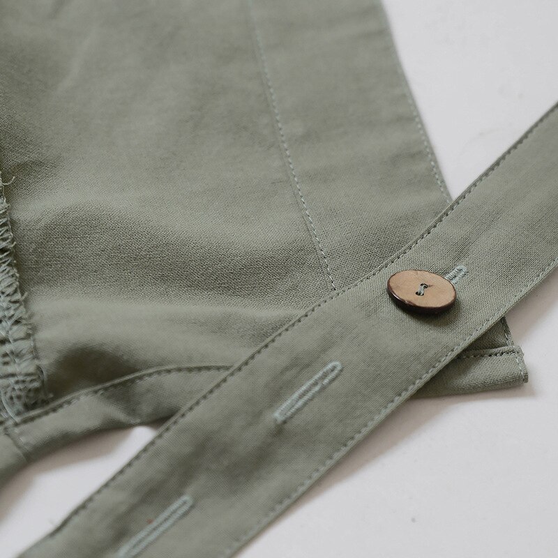 Adjustable Bib Apron with Pockets Cross Back Kitchen Chef Florist Shop Overalls Cotton Women Apron for Baking Painting Gardening