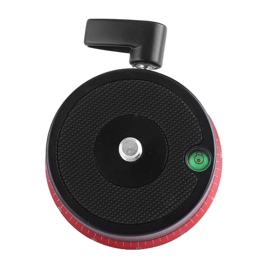 Aluminum Alloy Panorama Ball Tripod Head With Bubble Level and 3/8 Inch Screw gimbal head tripod head panorama ball head