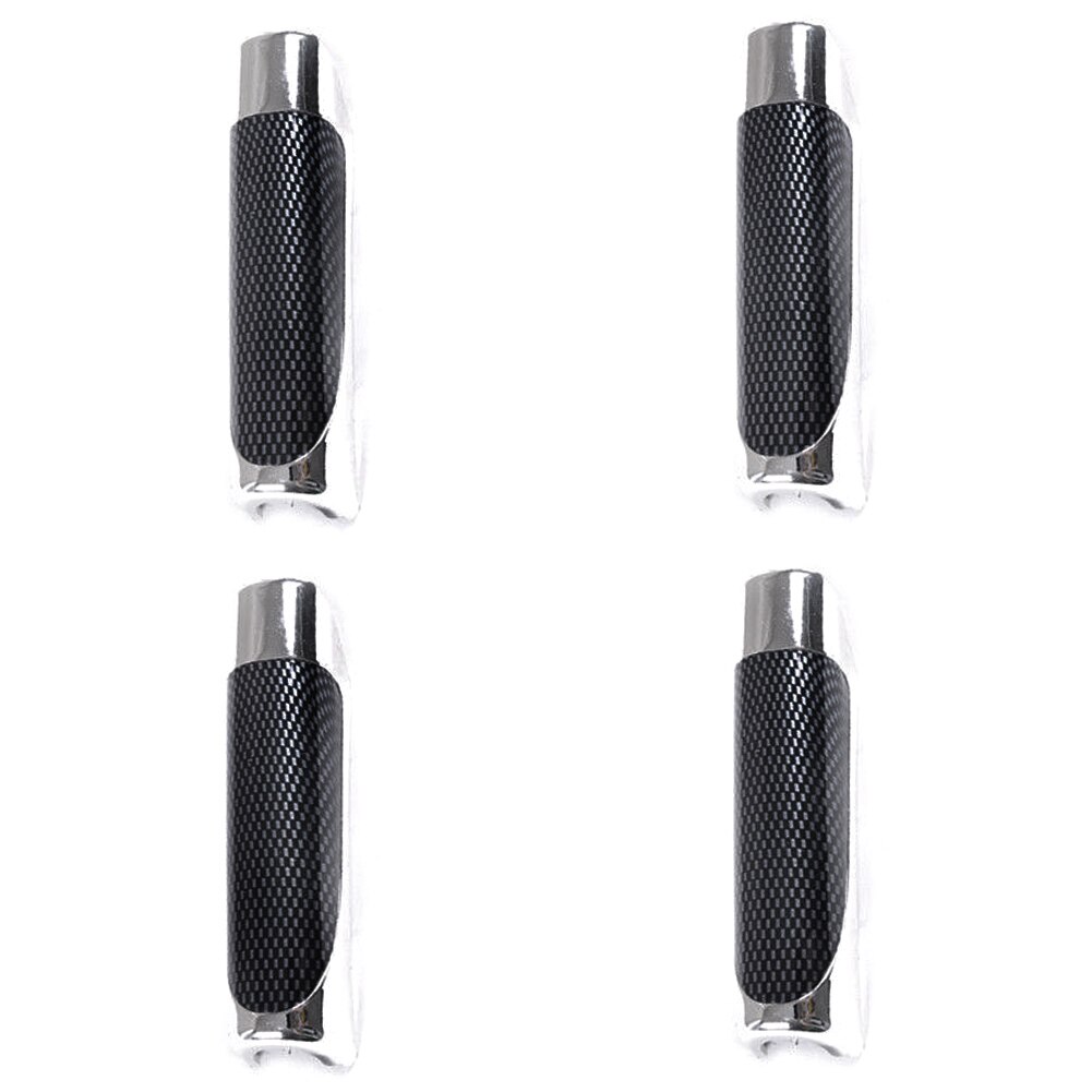 Manija de freno de mano Universal para coche, estilo de fibra de carbono, cubierta protectora de rotura de mano