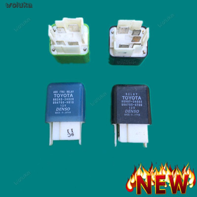 Original car relay headlight relay 12V 4-pin 5-pin relay far and near light relay for special car CD50 Q04