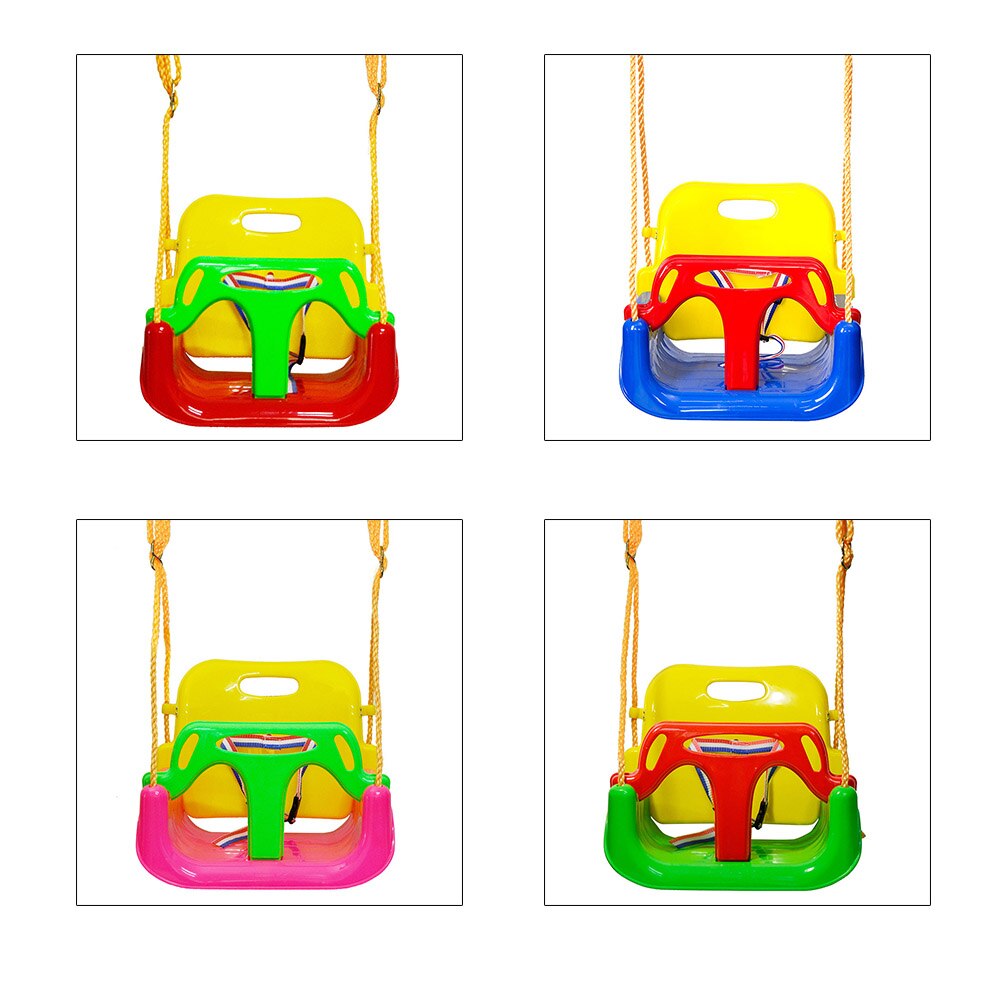 3 in 1 multifunktionelt baby-svingkurv udendørs hængende legetøj til barn