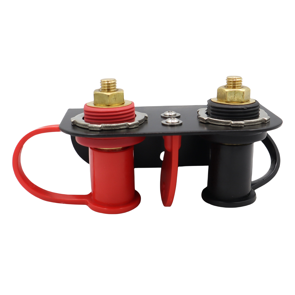 Remote Battery Jumper Post Terminal 250A Remote Charging Tool Relocation Kit Remote Battery Terminals voor UTV ATV Car Trucks: Default Title