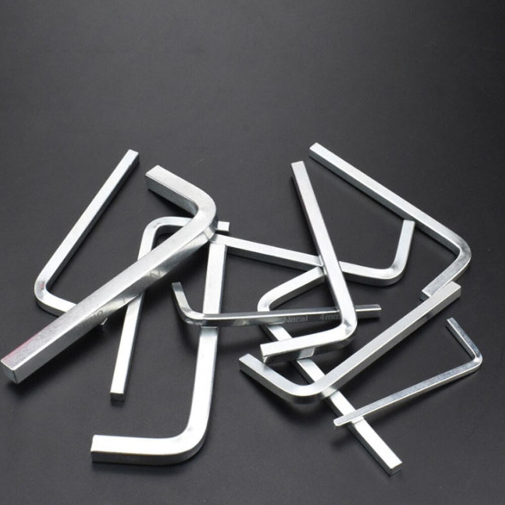 1 sztuk L kształt kwadratowy klucz głowy garnitur 3-10mm klucz kwadratowy 4 punkt klucz śrubokręt zestaw dla bezpieczeństwa śrubin samogwintujące napęd