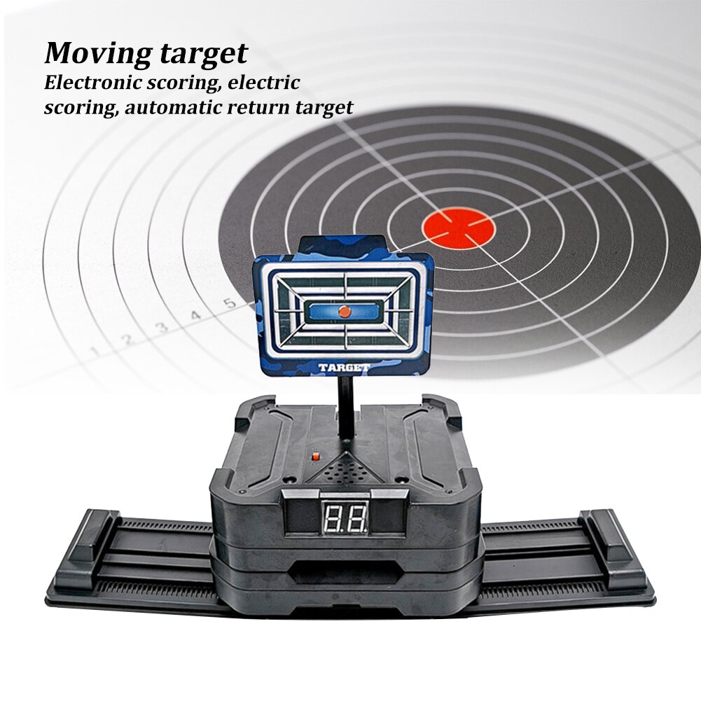 Funny Automatic Moving Scoring Target Boards Electric High Precision Auto Reset Calculate Scores Target Children Toy