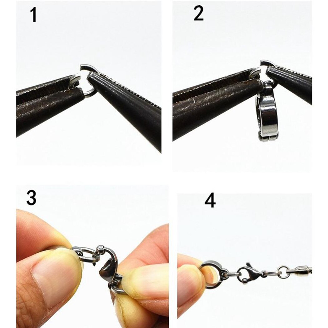 Cadena de pie para pájaros, cadena de pie creativa de acero inoxidable para loros, suministros para pájaros, cadena de pie, suministros para mascotas para loros