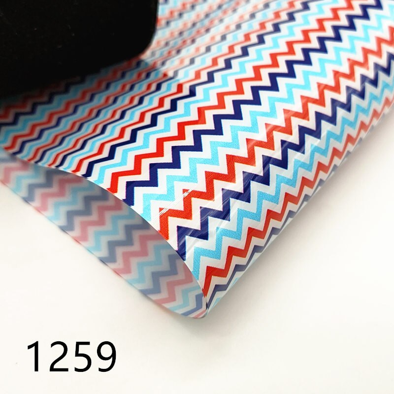 Tela de pvc con estampado en transparente para manualidades, tejido de 20x33CM con estampado en pvc de dibujos animados, para manualidades, 1259