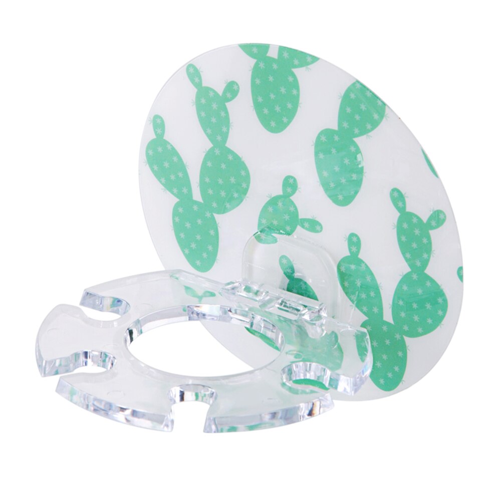 Bathroom Plastic Toothbrush Holder Toothpaste Shaver Storage Rack Tooth Brush Dispenser Bathroom Organizer Accessories: Green / 10PCS