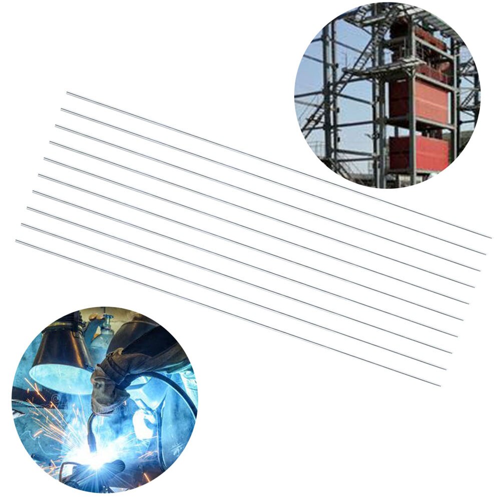 10pcs/set Welding Rods 1.2mm / 1.6mm / 2.4mm 316L Stainless Steel TIG Welding Rods 330mm Long