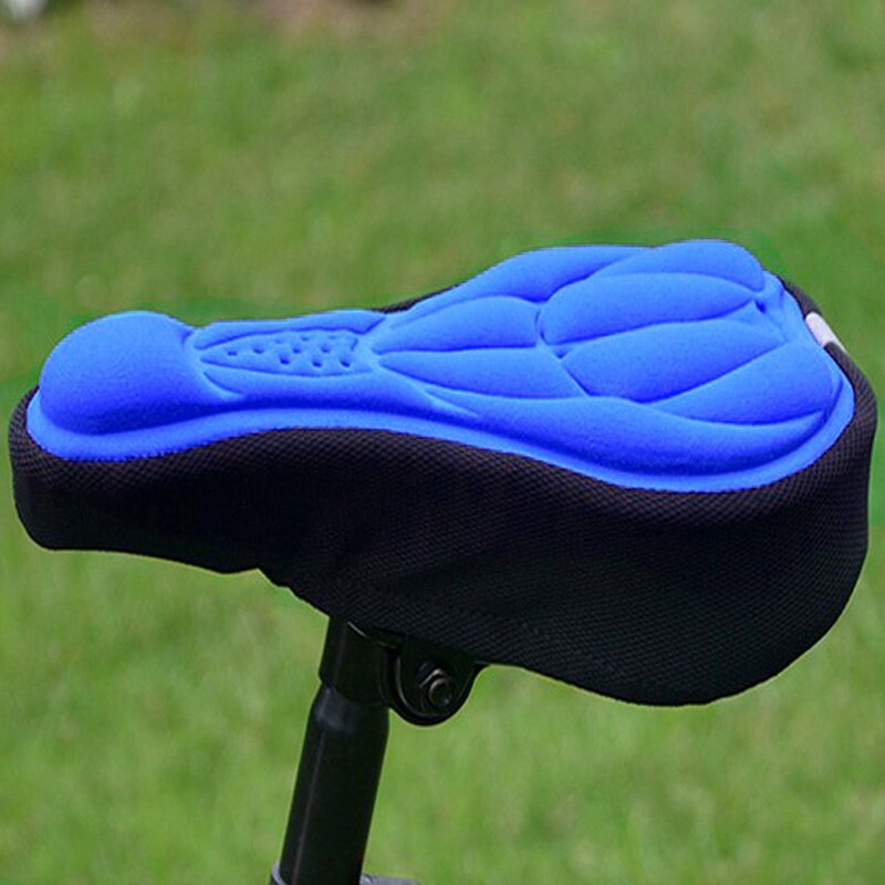 Men Comfortable Silicone Gel Pad MTB Mountain Bike Bicycle Seat Cover Cushion Saddle Outdoor Sports Cycling Equipment