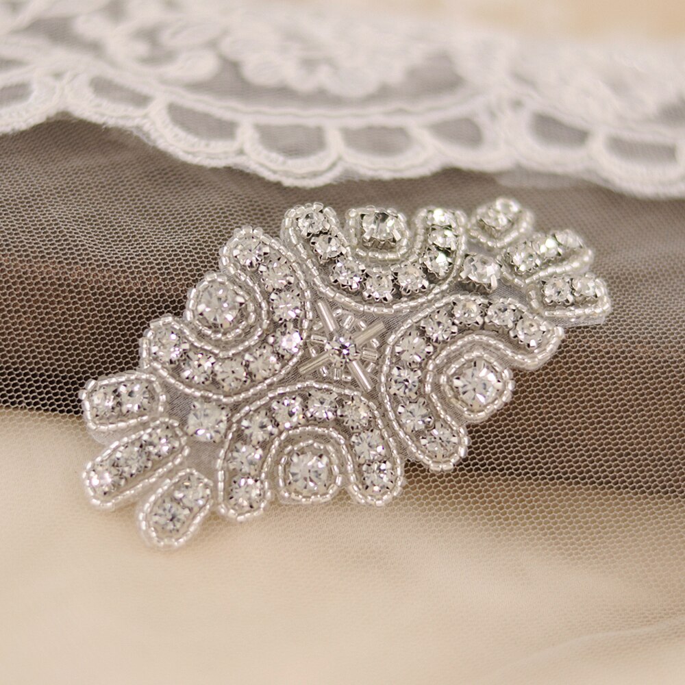 TRiXY S03 Rhinestone Belts Wedding Belt Brides Dresses for Wedding Dress Diamond Belt Skinny Waist Beads Wedding Accessories: rhinestone applique