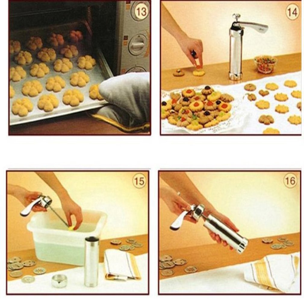 Presse à Biscuits faisant pistolet Biscuits gâteau moule Cookie presse fabricant Machine Dessert décoration