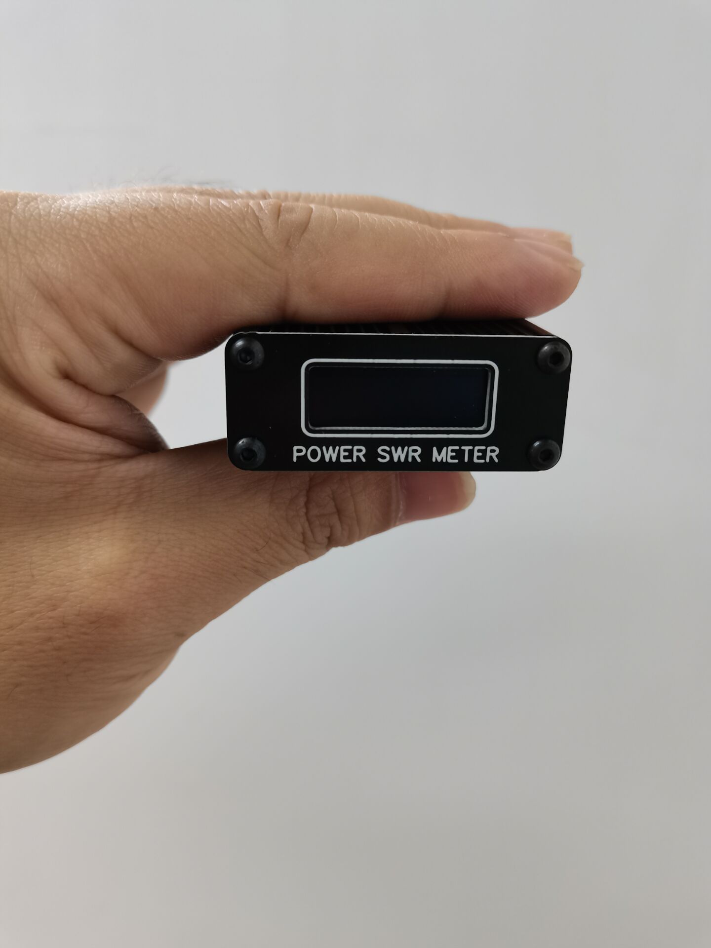 Open Source Mini QRP 1.6M-30Mhz SWR HF Short Wave Standing Wave Meter SWR Meter Power Meter + OLED + Battery Based on G8GYW