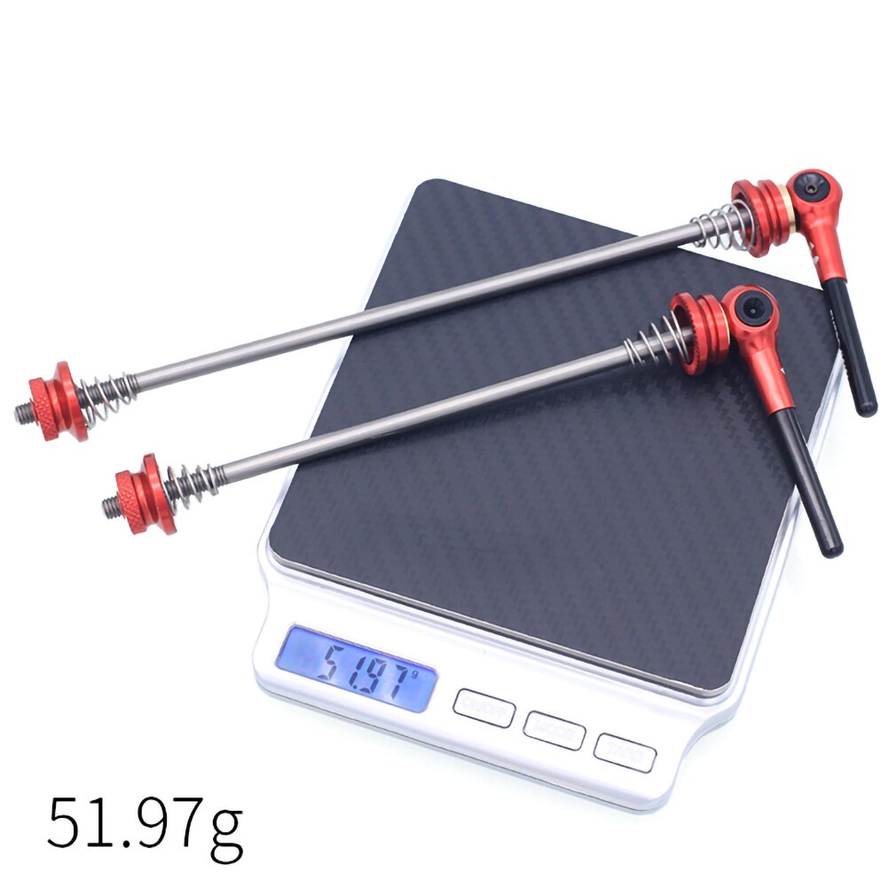 Fahrrad Quick Release Gabel Geeignet für MTB Rennräder Vorne und Hinten Rad Sets Offene Getriebe Hub Feste Welle