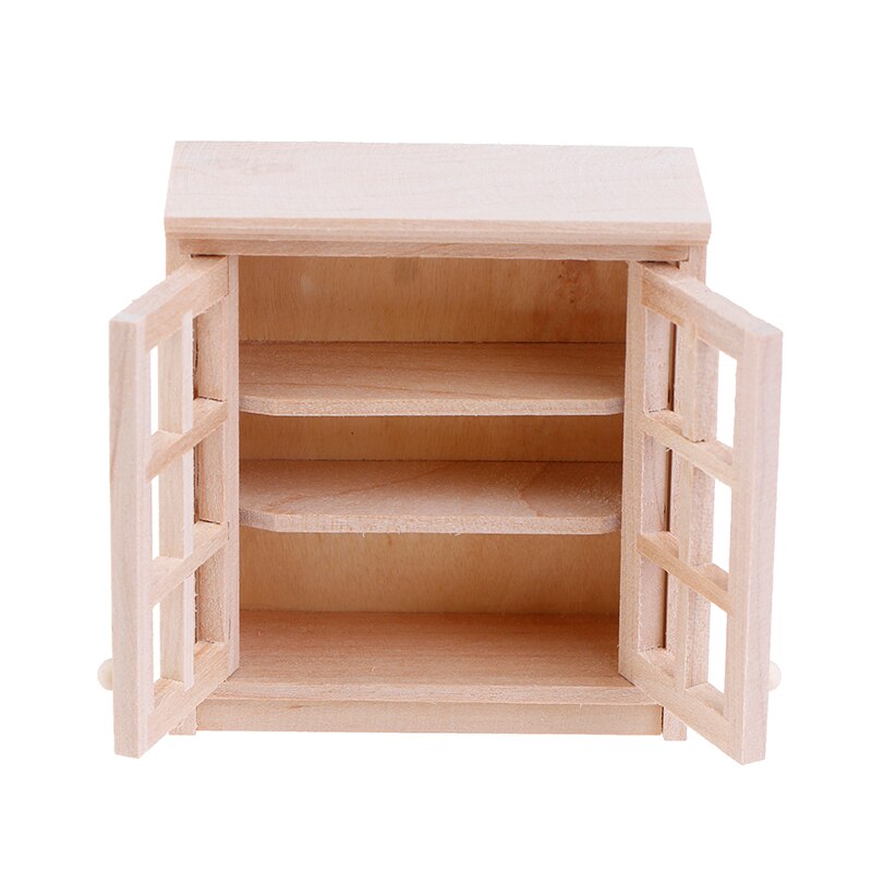 1pc 1/12 Bilancia miniatura Casa Delle Bambole parete sospeso Armadietti Armadietto Armadio Accessori Modello 1:12 di Legno telecamera di Simulazione/mobili Pizies